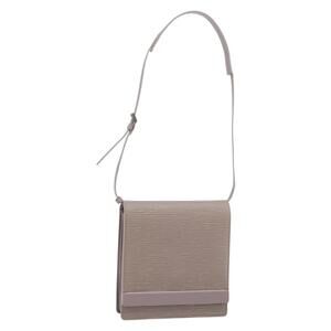 LOUIS VUITTON Epi Biarritz Shoulder Bag Lilac M5293B LV Auth gh932